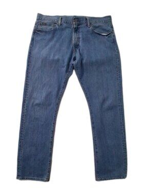 Polo Ralph Lauren Jeans Mens 36x32 The Varick Slim Straight Medium Wash